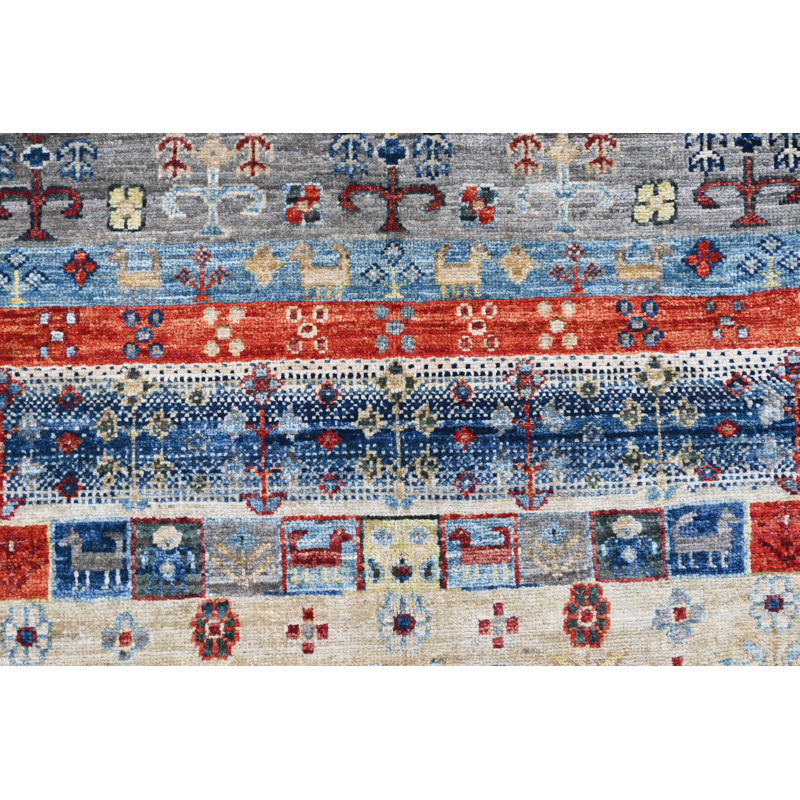 Aryana Hand Woven Wool Area Rug
