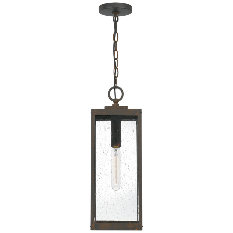 Mini-luminaire suspendu 1 lumière Wiebe, Bronze