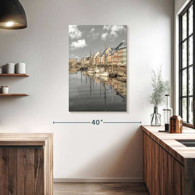 Aime Copenhagen, impression rétro, H 39 po x l 26 po