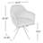 18.5'' H Tufted Velvet Upholstered Dining Chair-508788083
