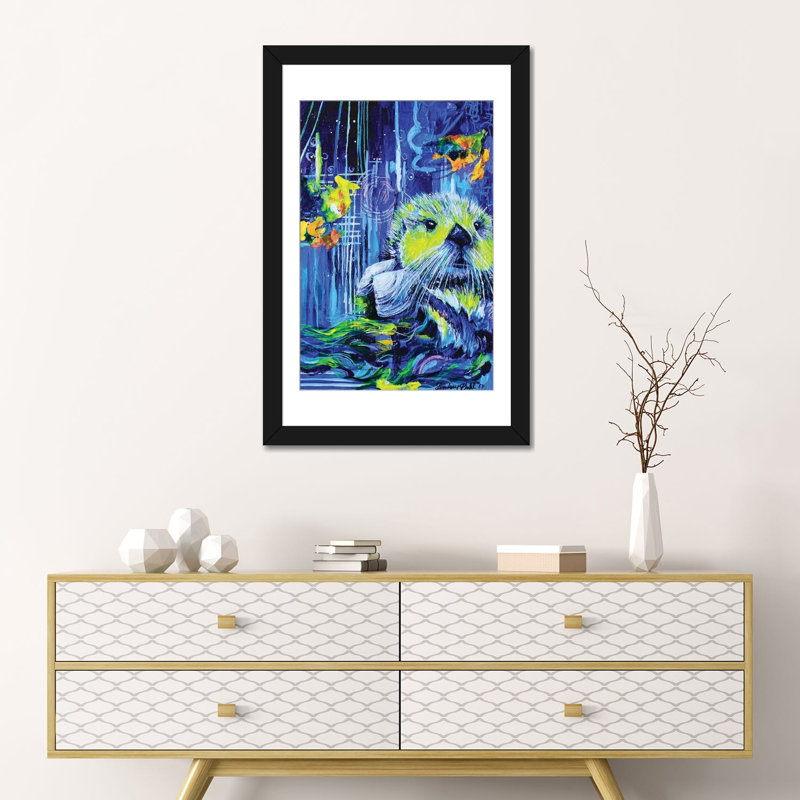 « henry », impression sur toile, Papier d'art encadré noir, Blanc, H 24 po x l 16 po x P 1 po