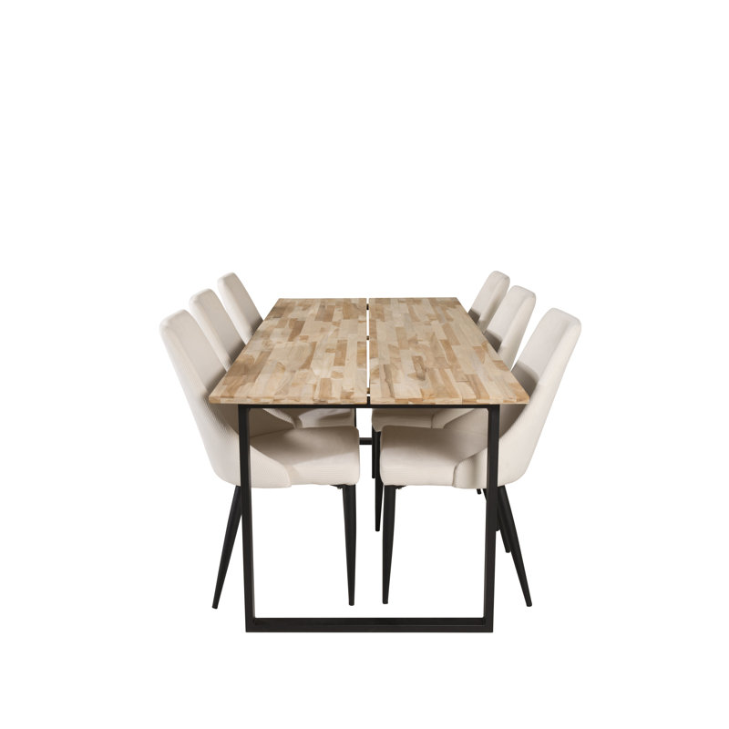 Medon 6 - Person Dining Set