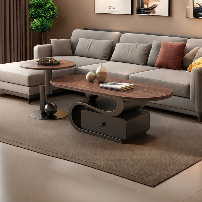 Table basse Simple Style, Noir, noir, noir, noir