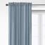 Shay Broad Ticking Stripe Cornflower Cotton Rod Pocket Drapery Panel Set of 2-516038887