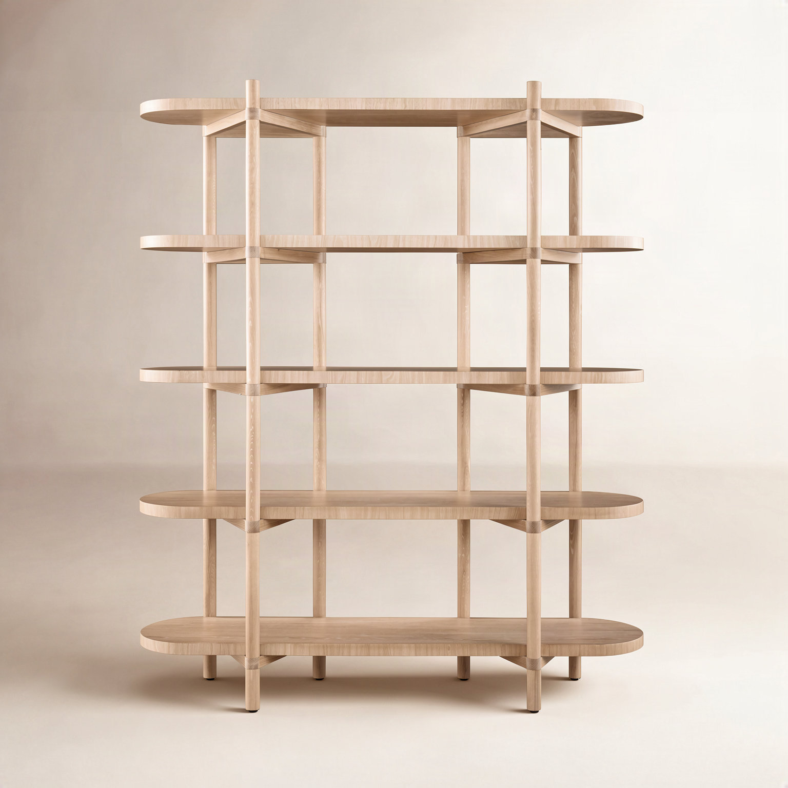 Crissy Wide Etagere Bookcase