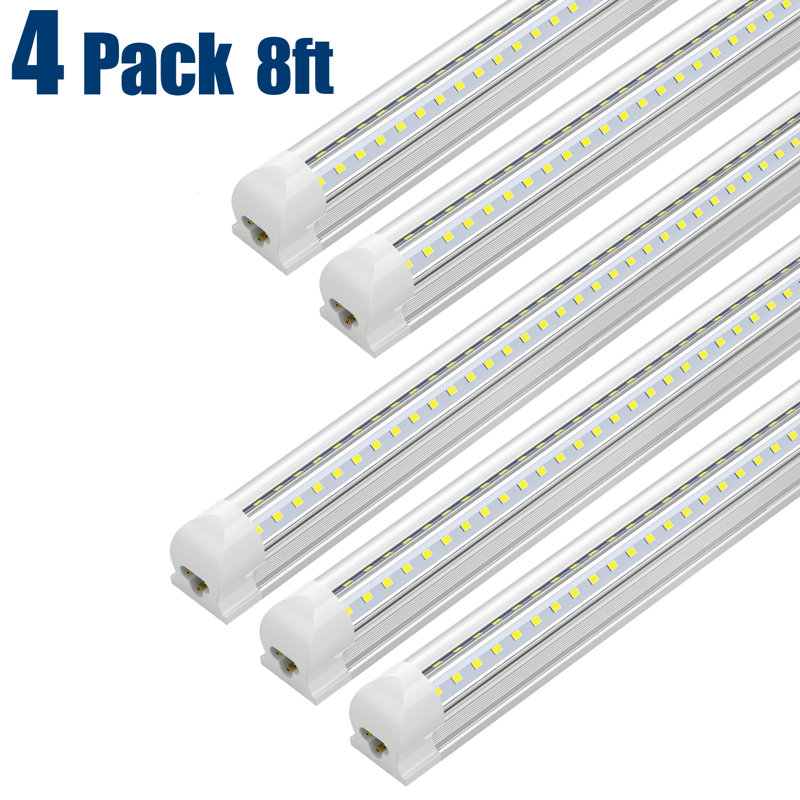 8' LED Flush Mount Light, 6000