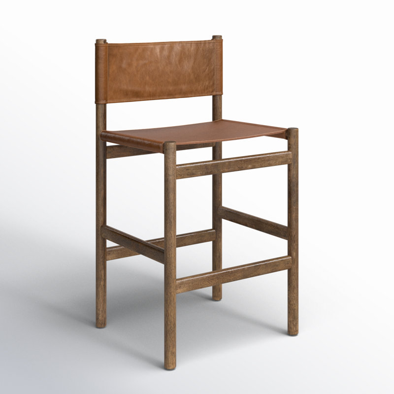 Kena Stool-Sonoma Black-Counter, Butterscotch, Camel, Bar Stool (30.5" Seat Height)