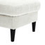 Canapé modulaire confortable en chenille avec rangement et porte-gobelet-395880123