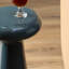 Rochel End Table-Smooth Slate Concrete