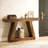 55" Farmhouse Console Table with Storage-166931676
