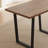 Havin Rectangular with Steel Base Dining Table-431010145