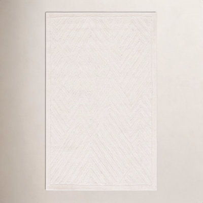 Ginna Hand-Tufted Wool Geometric Rug