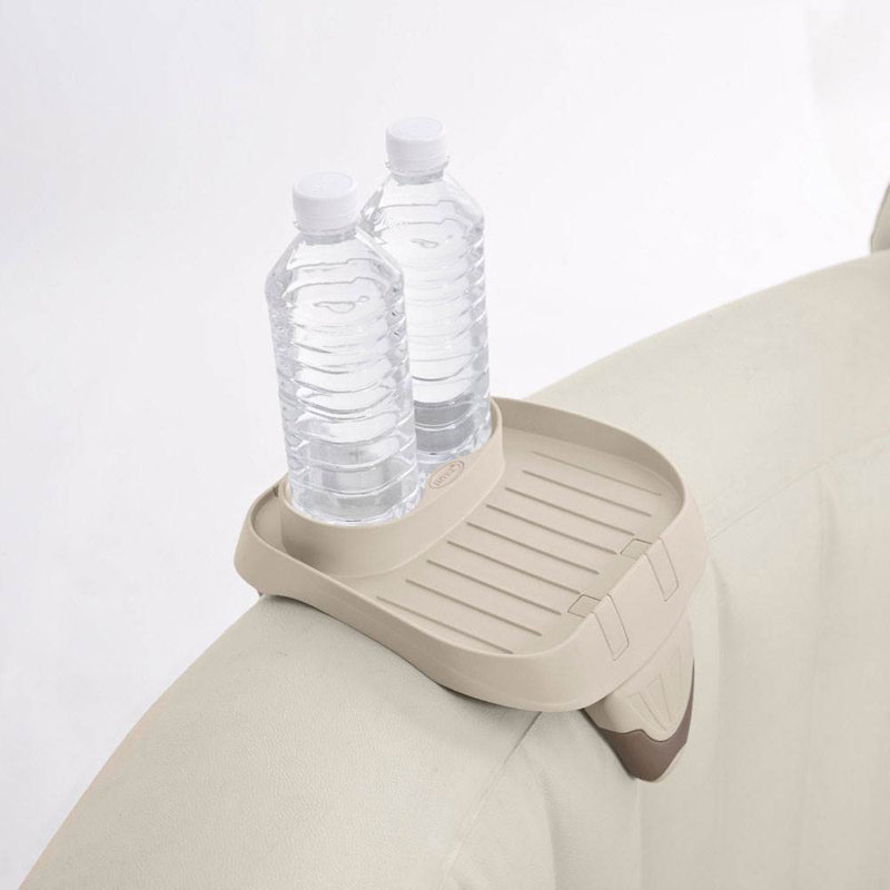 Siège de spa antidérapant et porte-gobelet / plateau à rafraîchissements Intex