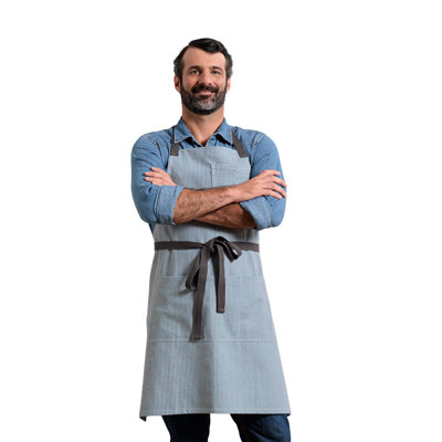 Bib Apron with Pockets
