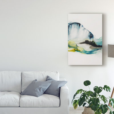 «Abstract Terrain III» par Sisa Jasper, reproduction d'art sur toile tendue