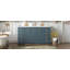 Ensemble de meuble-lavabo 60 po avec lavabo en céramique, armoire de rangement en bois massif, ensemble de meuble-lavabo autoportant avec 3 tiroirs et portes à fermeture douce-1377361238