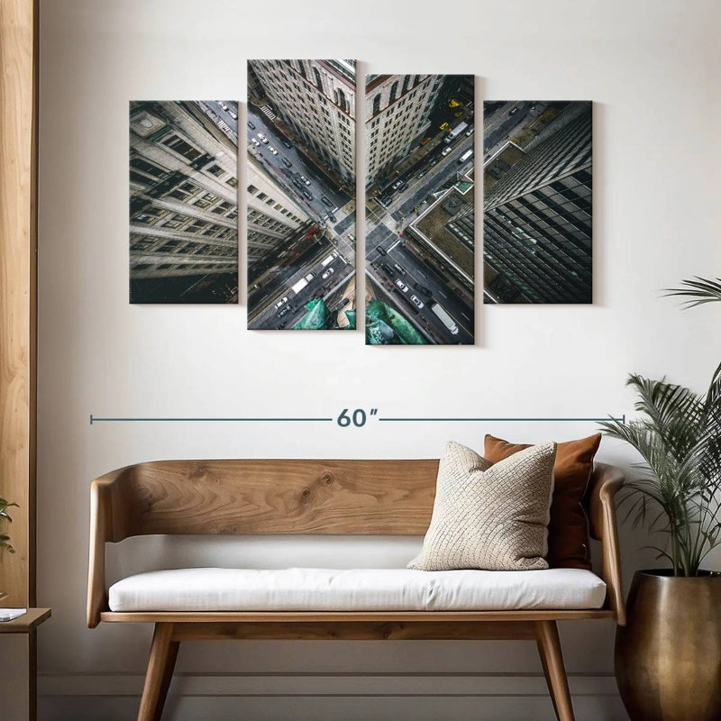 Sireci Toronto Intersection, 32" H x 52" W
