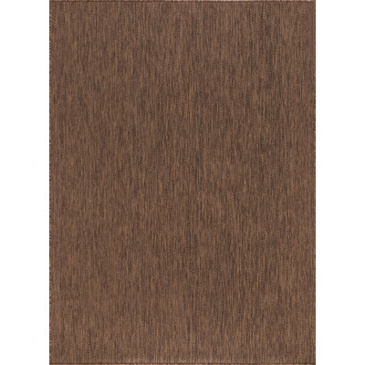 Tapis intérieur / extérieur brun Waikiki