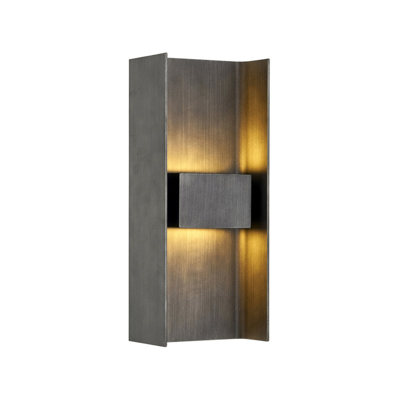 1 - Light Flush Mount, 13.5" H x 5.75" W x 3.75" D