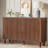 Modern Rustic Buffet Sideboard Cabinet With Storage