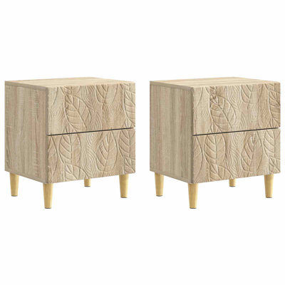 43 cm W Bedside Table