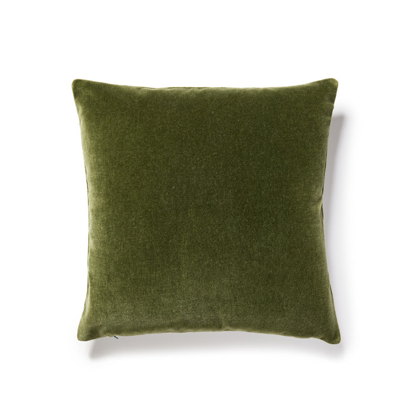 MAKALU MOHAIR PILLOW, Olive