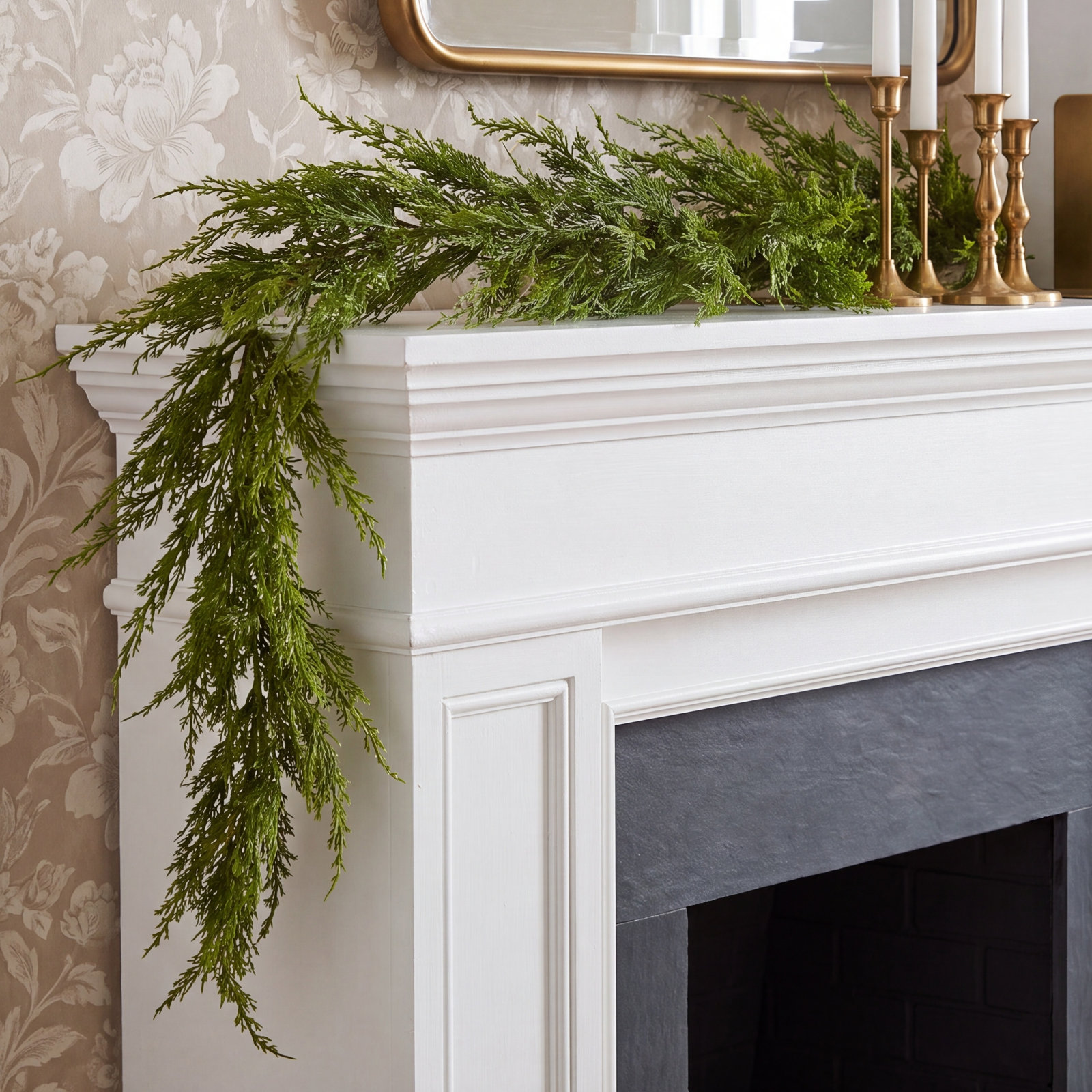 10'' in. Faux Garland