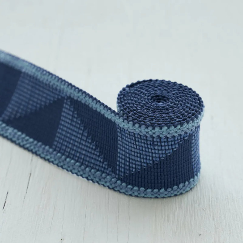 Teague Tape Indoor/Outdoor, Blue/ Medium Blue