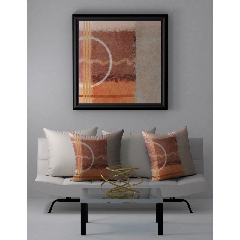 Housse de coussin carrée/insert halltown, 20 po X 20 po
