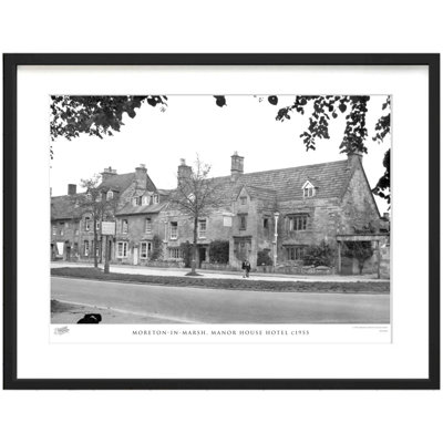 Moreton-In-Marsh, Manor House Hotel C1955 by Francis Frith - Single Picture Frame Print