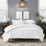 Nlasa All Season Down Alternative White Comforter