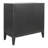 Imel Cabinet 2 Doors, Brushstroke Black