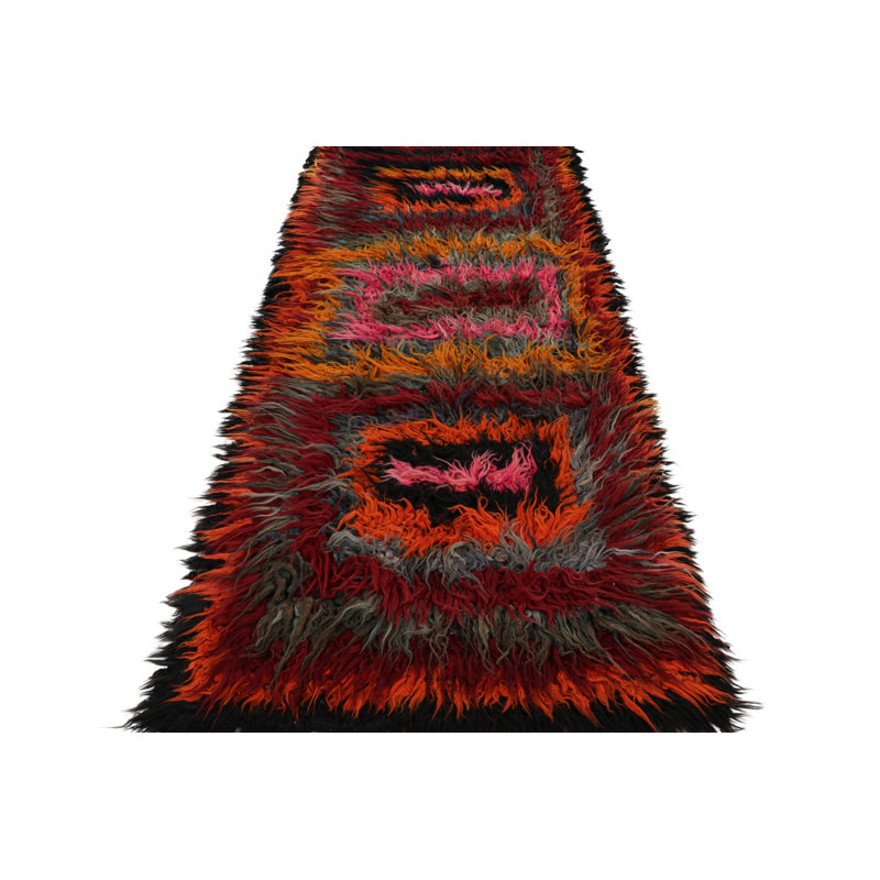 One-of-a-Kind 4’2”x11’8” Hand Knotted Area Rug