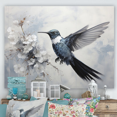 " Hummingbird Floral Harmony I "