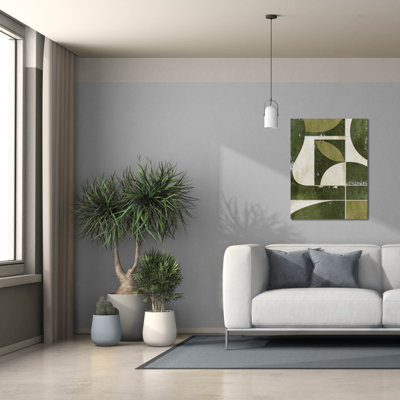  «Collage no. 30» par Suzanne Nicoll, art mural sur toile, 26 po x 34 po