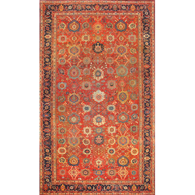 Antique One-of-a-Kind 12'8" X 23'11" Area Rug