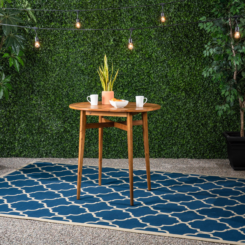 Table de bar Engelhardt, Teck