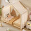 Lit de sol avec baldaquin Montessori-1416937908
