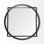 Farringdon Circle Solid Wood Mirror