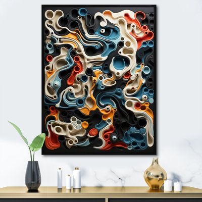 Owls Line Realms sur impression sur toile