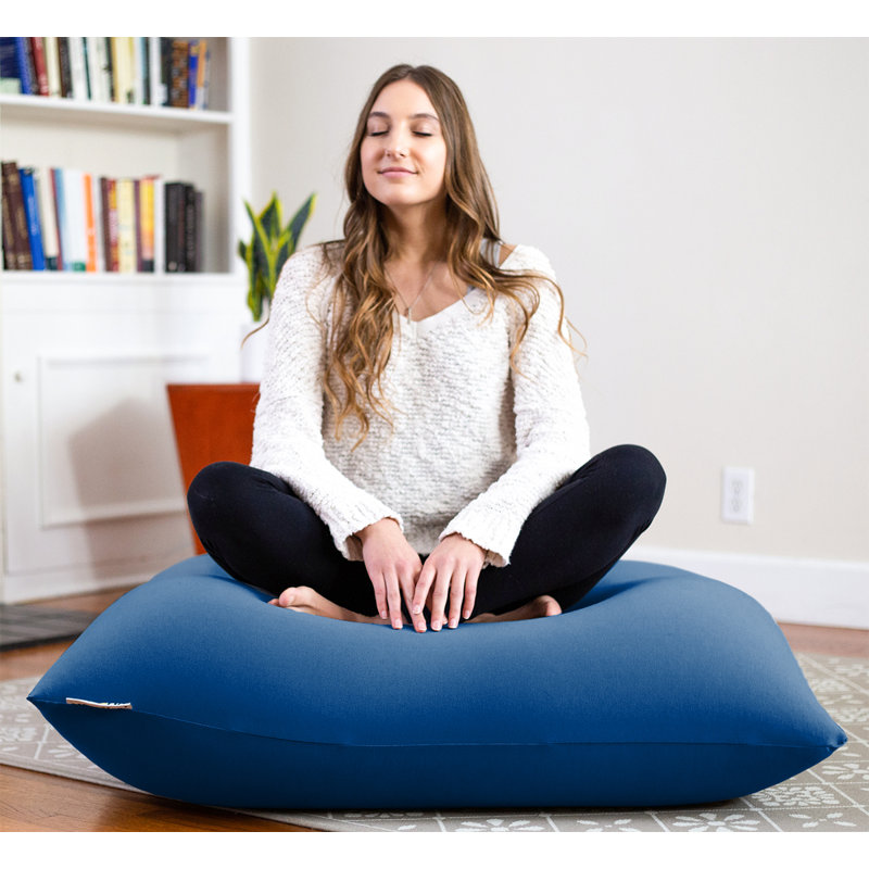 Fauteuil à billes Yogibo / d'intérieur, Bleu