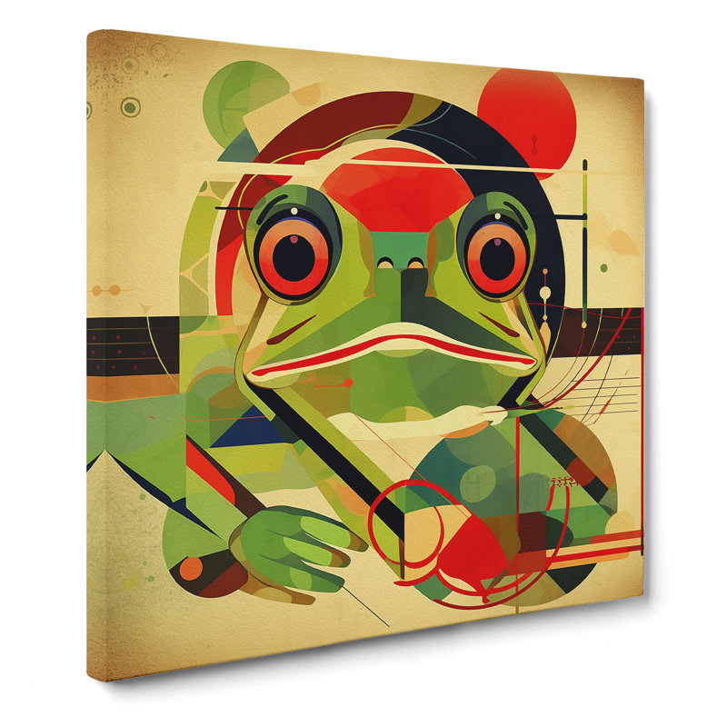 Frog Constructivism No.1 - Wrapped Canvas