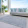 Machine Washable Indoor/Outdoor Claudian ACN1645 Silver Rug