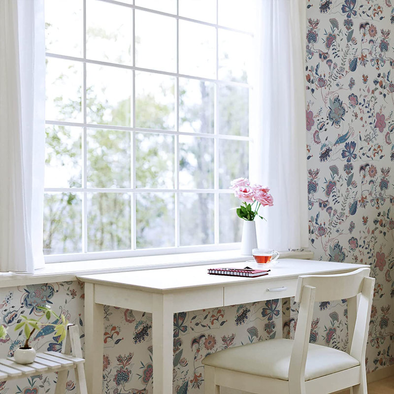 Ephrim Peel & Stick Floral Roll