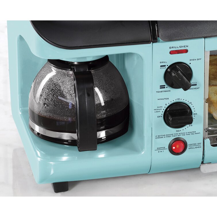 SilverCrest Multi-Functional Breakfast Maker 3 In 1 Breakfast Machine, Oven  Tray, Coffee Maker (9 Liters) @ Best Price Online