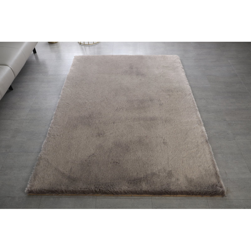Tapis taupe Mane, Rectangle 5 pi x 8 pi