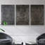Ensemble de 3 pièces encadrées sur toile Lattice Lustre I-97793141-97793142