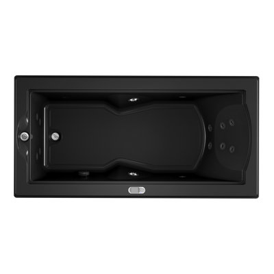 Fuzion® 70.75" x 35.5" Drop in/Undermount Whirlpool Tub