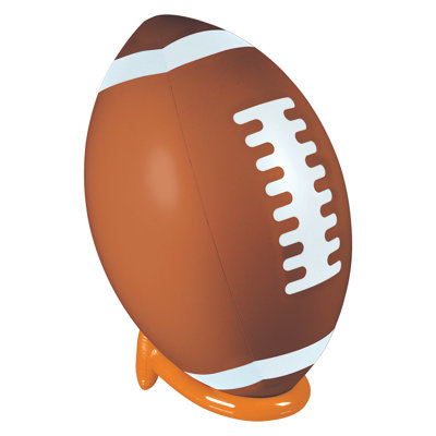 Ensemble gonflable de football et de té