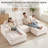 Boneless Corduroy Cloud Modular Couch,4-in-1 Flexible Combination Sectional Sofa-1208846018-1229887464